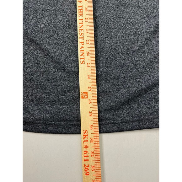 Slazenger Long Sleeve 1/4 Zip Shirt Golf Size Mens XXL Charcoal Gray - Picture 11 of 16